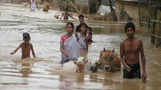 9 राज्यों की Flood Report सबसे ज्यादा यूपी, बिहार में  मची तबाही 