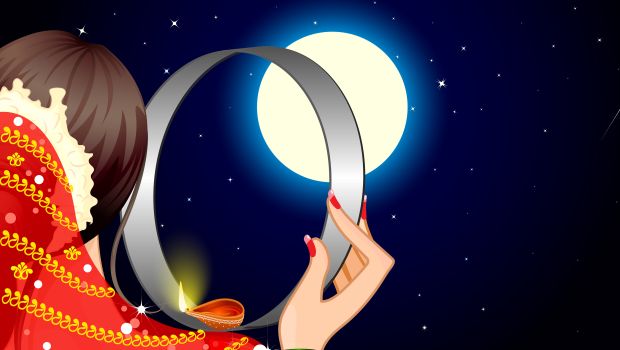 #Karwa chauth 2017: आज छन्नी में क्यों देखते हैं चांद, जानें...