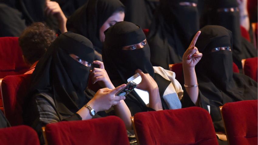 सऊदी थिएटर में दिखाई गई पहली मूवी...